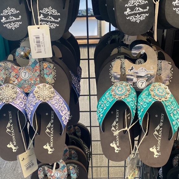 Mystery Montana West Bling Sandals - Picture 9 of 15